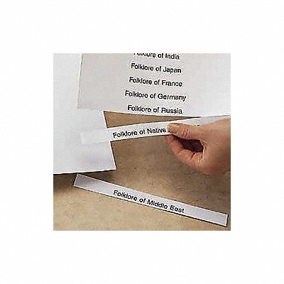 Storage Container Label Insert Sheets